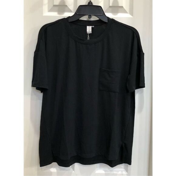 BARE NECESSITIES - NWT L Sz S Sleep/Lounge Set. Short Sleeve Pocket Tee & Shorts - Picture 3 of 14